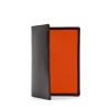 Passport holder – Cuban Brown / Tangerine