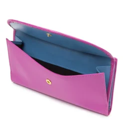 Primrose – Magenta (Patent) / Capri Blue