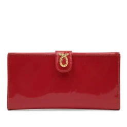 Primrose – Red (Patent) / Ebony Black