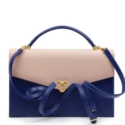 Serena – Powder Pink / Royal Blue