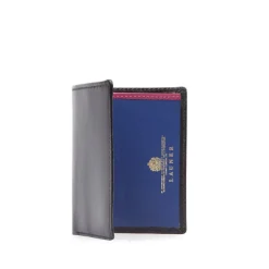 Six card holder with rear pocket – Multi-colour