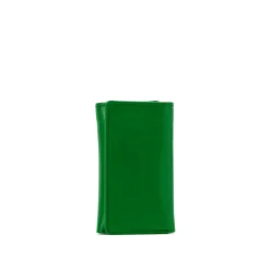 Six-hook key case with zip – Emerald
