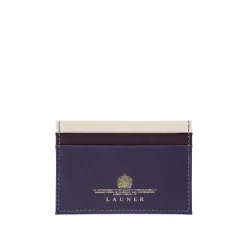 Slim four credit card holder – English Lavender / Lilac / Purple / Bone White