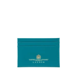 Slim four credit card holder – Turquoise