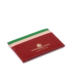 Slim four credit card holder – Brilliant Rose / Powder Pink / Traffic Red / Emerald