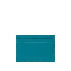 Slim four credit card holder – Turquoise