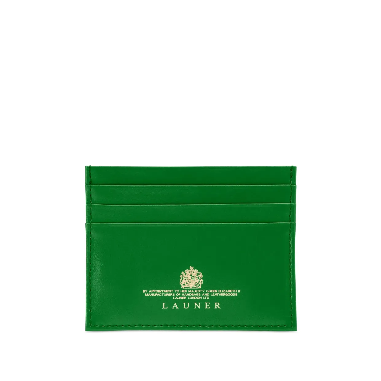 Slim six credit card holder — Emerald