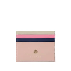 Slim six credit card holder — Cloud Blue / Multi-colour