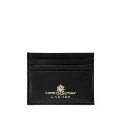 Slim six credit card holder – Ebony Black