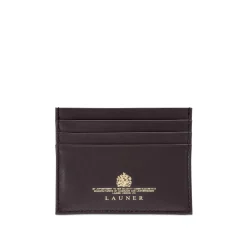 Slim six credit card holder – Cuban Brown