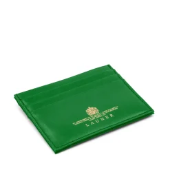 Slim six credit card holder — Emerald