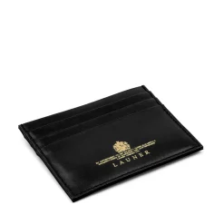 Slim six credit card holder – Ebony Black
