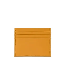 Slim six credit card holder – Saffron