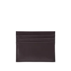 Slim six credit card holder – Cuban Brown