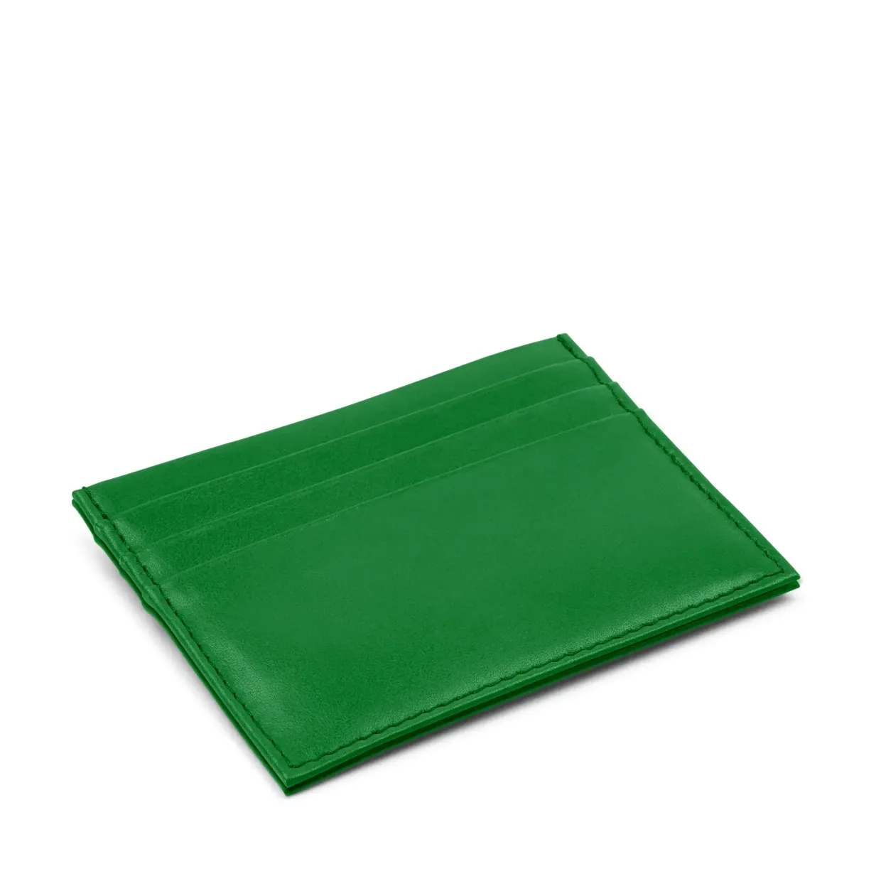 Slim six credit card holder — Emerald