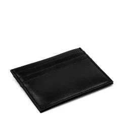Slim six credit card holder – Ebony Black