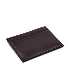 Slim six credit card holder – Cuban Brown