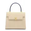 Traviata - Alabaster Croc Effect