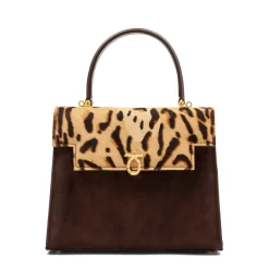 Traviata - Leopard / Bark Brown / Brown Suede