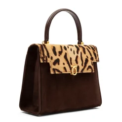 Traviata - Leopard / Bark Brown / Brown Suede