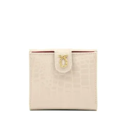 Tulip – Alabaster Croc Effect / Traffic Red