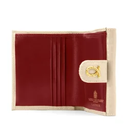 Tulip – Alabaster Croc Effect / Traffic Red