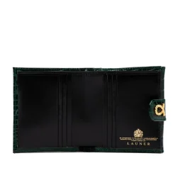 Tulip – Green Croc Effect / Ebony Black