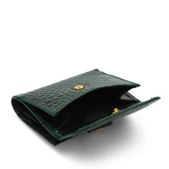 Tulip – Green Croc Effect / Ebony Black