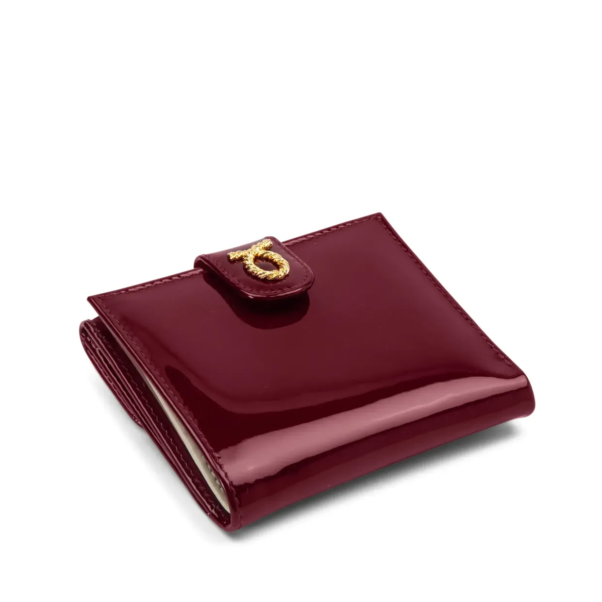 Tulip – Wild Cherry (Patent) / Bone White