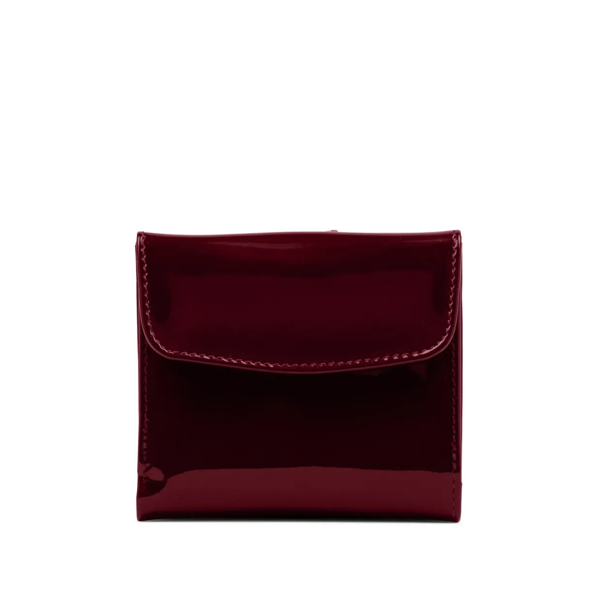Tulip – Wild Cherry (Patent) / Bone White