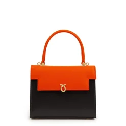 Viola – Ebony Black / Tangerine