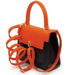 Viola – Ebony Black / Tangerine
